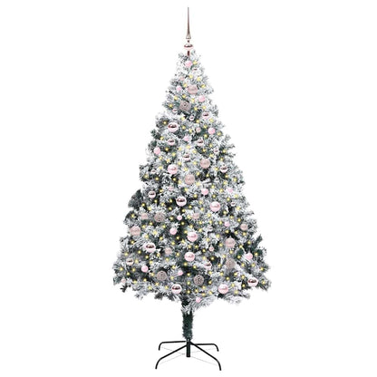 Albero di Natale artificiale con 300 LED Bianco 210 cm | homemem39