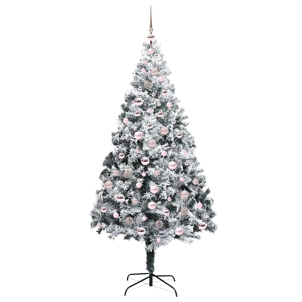 Albero di Natale artificiale con 300 LED Bianco 210 cm | homemem39