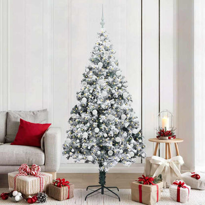Albero di Natale artificiale con 300 LED Bianco 210 cm | homemem39