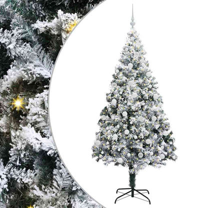 Albero di Natale artificiale con 300 LED Bianco 210 cm | homemem39
