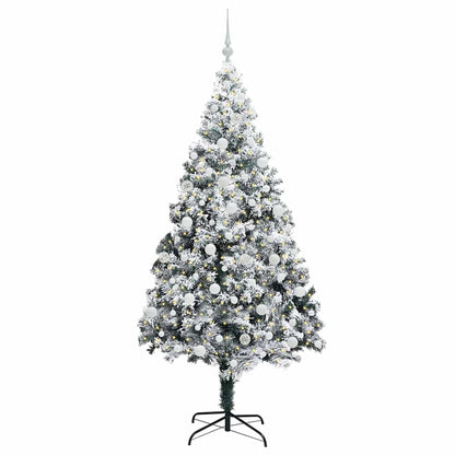 Albero di Natale artificiale con 300 LED Bianco 210 cm | homemem39