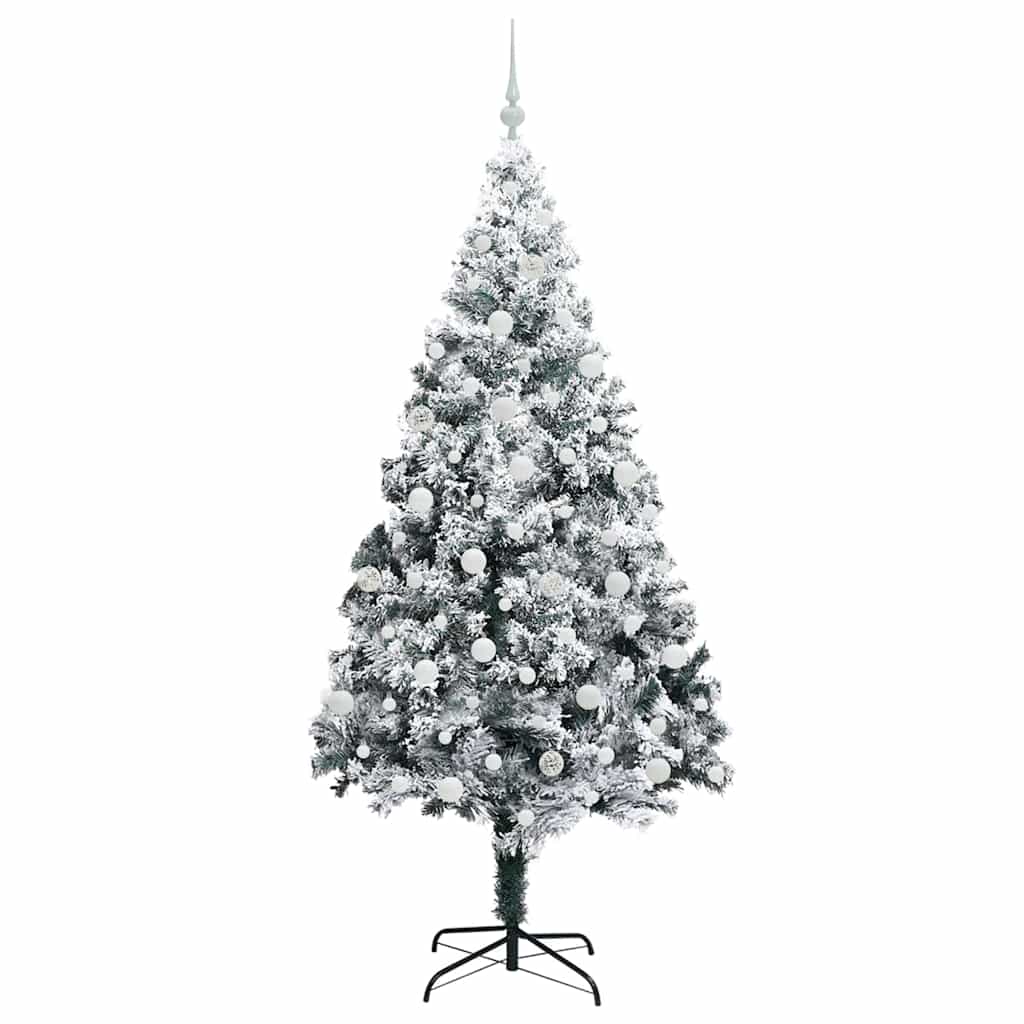 Albero di Natale artificiale con 300 LED Bianco 210 cm | homemem39