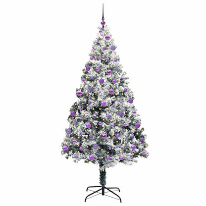 Albero di Natale artificiale con 300 LED Bianco 210 cm | homemem39
