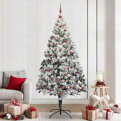 Albero di Natale artificiale con 300 LED Bianco 240 cm