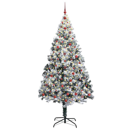 Albero di Natale artificiale con 300 LED Bianco 240 cm