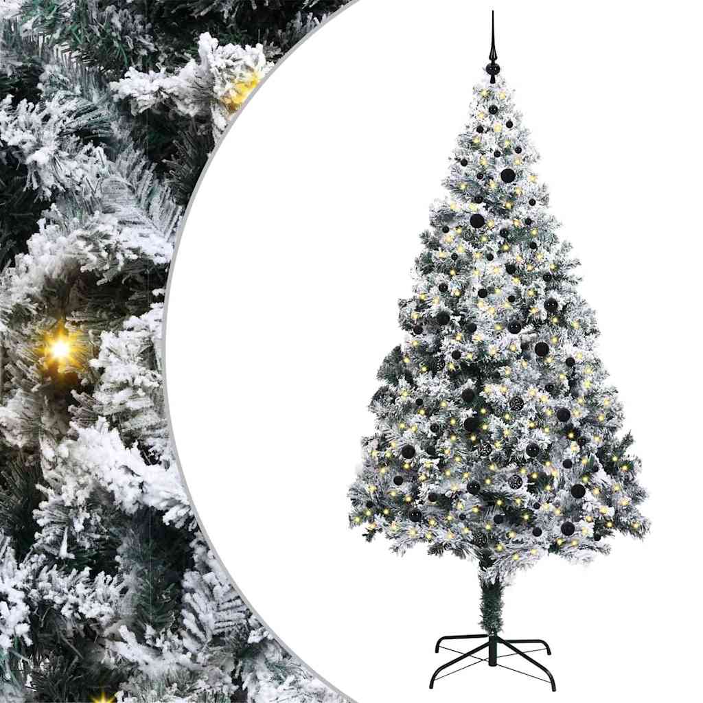 Albero di Natale artificiale con 300 LED Bianco 240 cm
