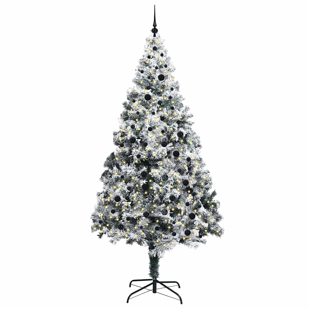 Albero di Natale artificiale con 300 LED Bianco 240 cm