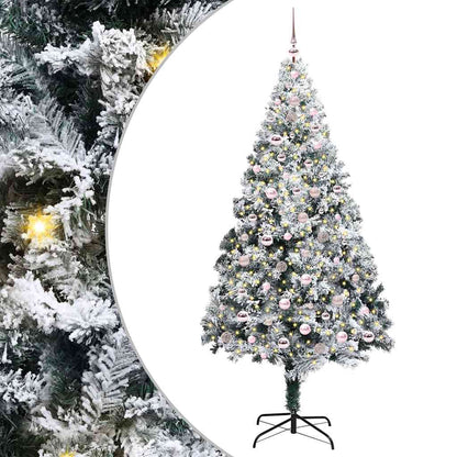 Albero di Natale artificiale con 300 LED Bianco 240 cm