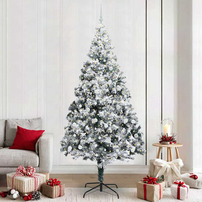 Albero di Natale artificiale con 300 LED Bianco 240 cm | homemem39