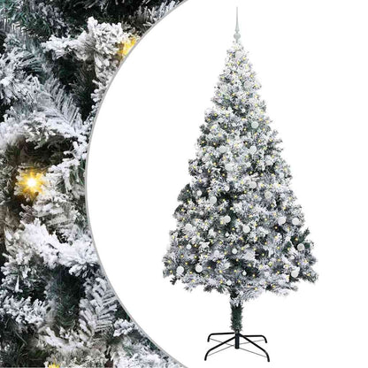 Albero di Natale artificiale con 300 LED Bianco 240 cm | homemem39