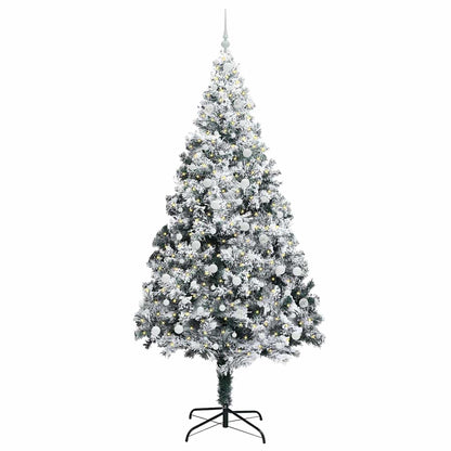 Albero di Natale artificiale con 300 LED Bianco 240 cm | homemem39