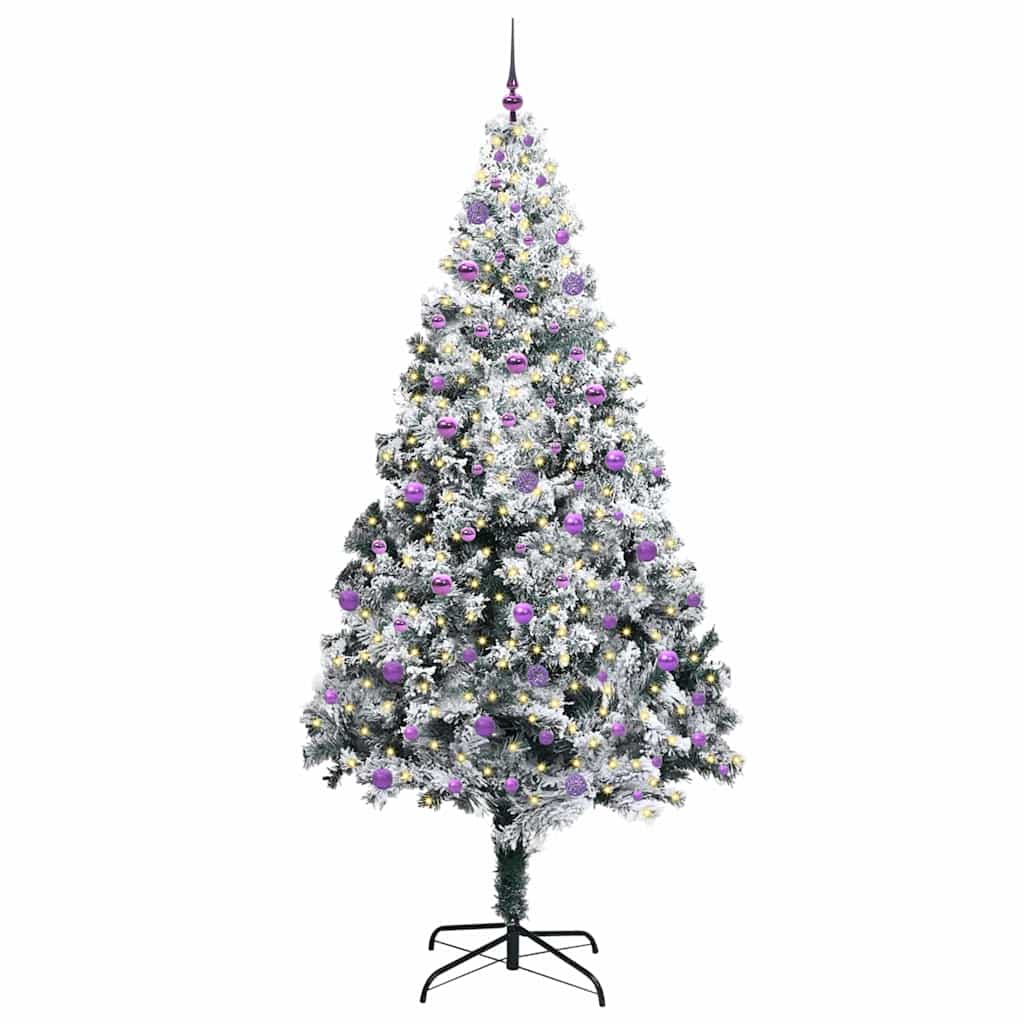 Albero di Natale artificiale con 300 LED Bianco 240 cm