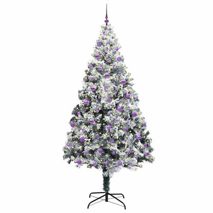 Albero di Natale artificiale con 300 LED Bianco 240 cm