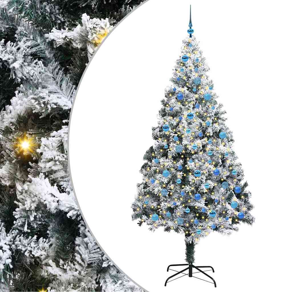Albero di Natale artificiale con 300 LED Bianco 240 cm