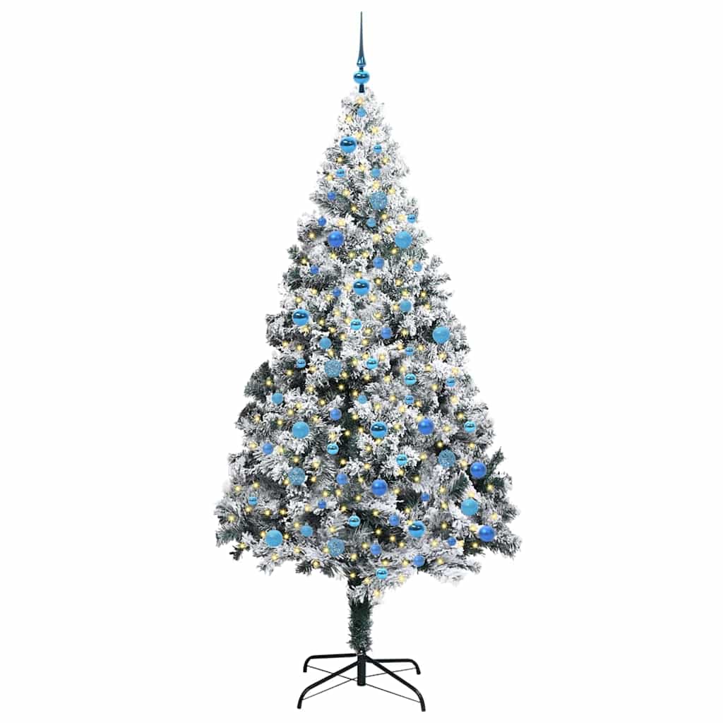 Albero di Natale artificiale con 300 LED Bianco 240 cm