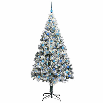 Albero di Natale artificiale con 300 LED Bianco 240 cm