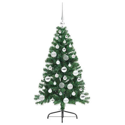 Albero di Natale artificiale con luci integrate Verde 120 cm | homemem39