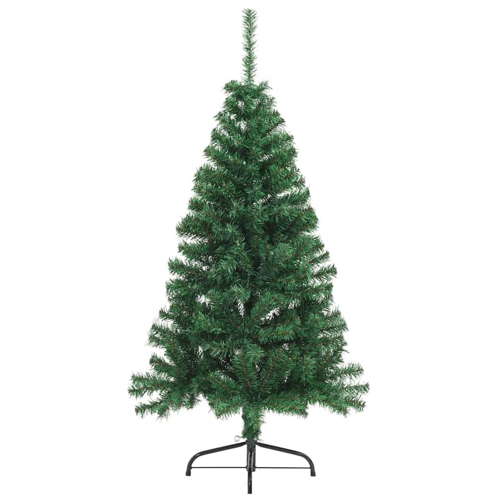 Albero di Natale artificiale con luci integrate Verde 120 cm | homemem39