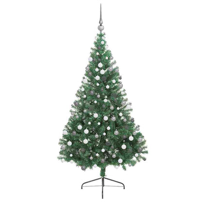 Albero di Natale artificiale con luci integrate Verde 180 cm | homemem39