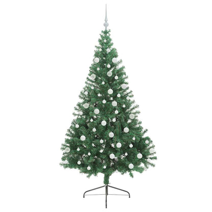 Albero di Natale artificiale con luci integrate Verde 180 cm | homemem39