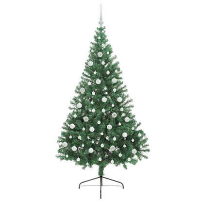 Albero di Natale artificiale con luci integrate Verde 210 cm | homemem39