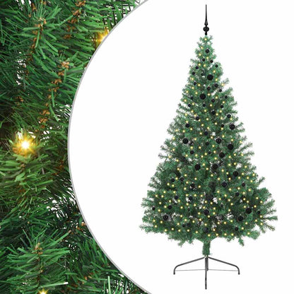 Albero di Natale artificiale con luci integrate Verde 240 cm