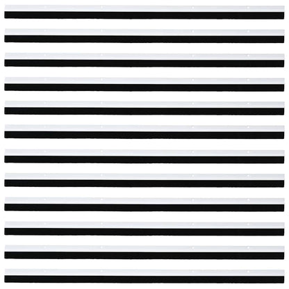 Spazzole per porte a vite 12 pcs Bianco 100 cm