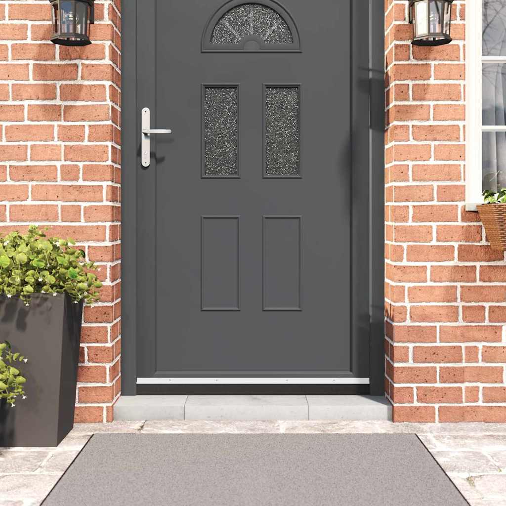 Spazzole per porte a vite 12 pcs Bianco 100 cm