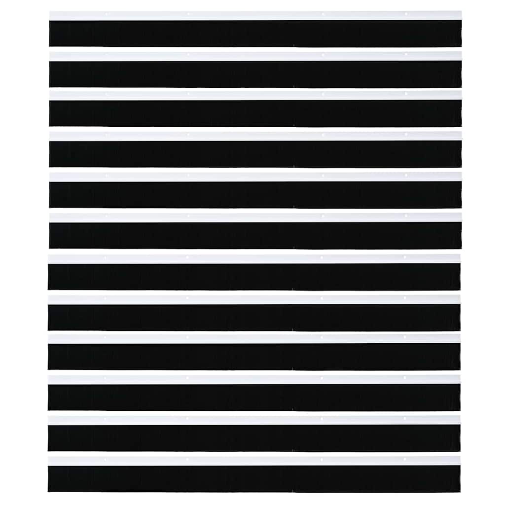 Spazzole per porte a vite 12 pcs Bianco 100 cm | homemem39