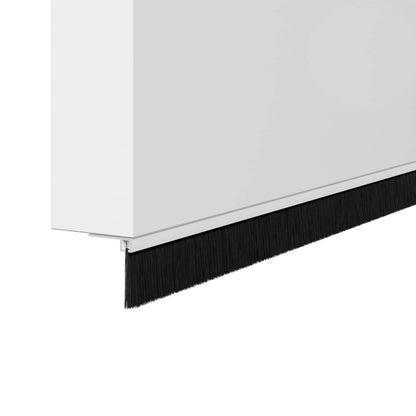 Spazzole per porte a vite 12 pcs Bianco 100 cm