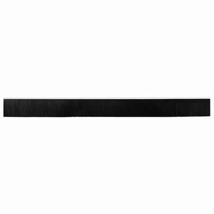Spazzole per porte a vite 12 pcs Bianco 100 cm