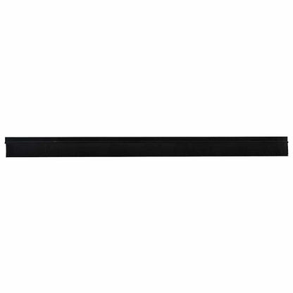 Spazzole per porte autoadesive 6 pcs Nero 100 cm