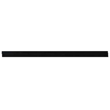 Spazzole per porte autoadesive 12 pcs Nero 100 cm | homemem39