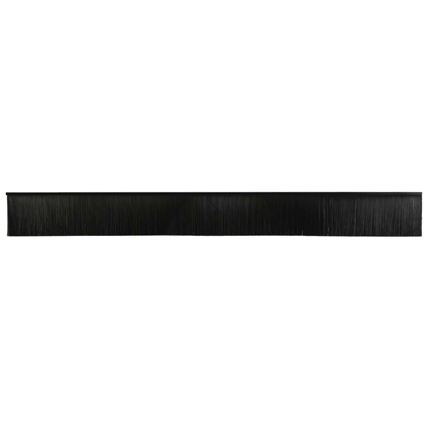 Spazzole per porte autoadesive 2 pcs Nero 100 cm | homemem39
