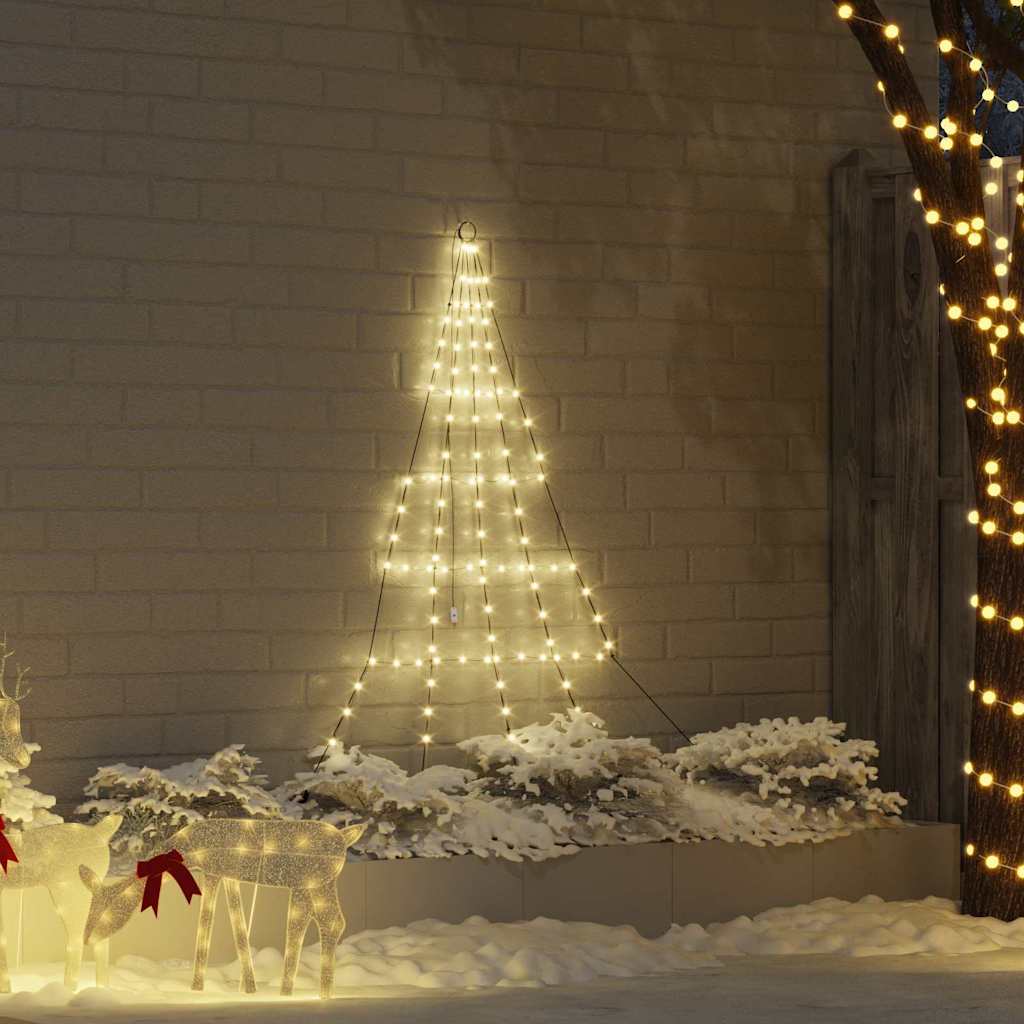 Albero di Natale LED con picchetti per il terreno 182 cm | homemem39