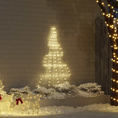 Albero di Natale LED con picchetti per il terreno 182 cm | homemem39