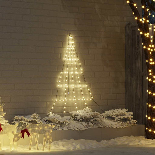 Albero di Natale LED con picchetti per il terreno 182 cm
