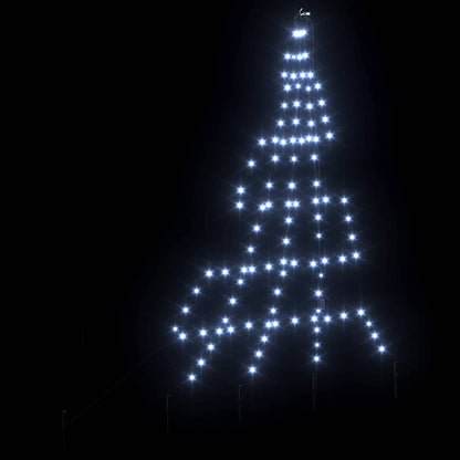 Albero di Natale LED con picchetti per il terreno 182 cm | homemem39