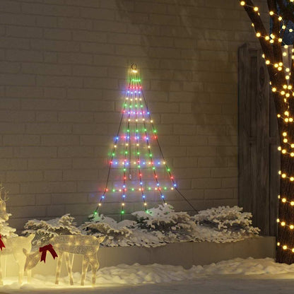 Albero di Natale LED con picchetti per il terreno 182 cm | homemem39
