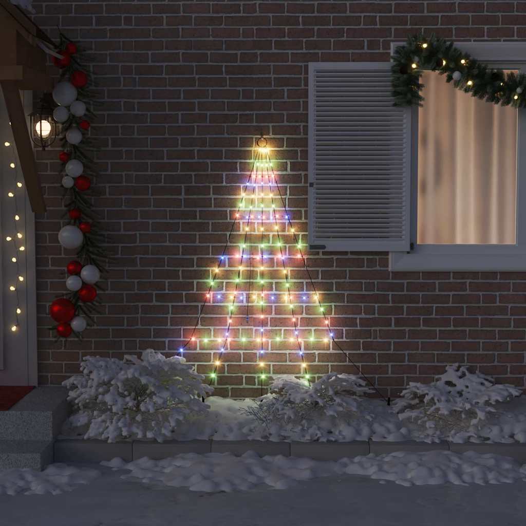 Albero di Natale LED con picchetti per il terreno 182 cm | homemem39