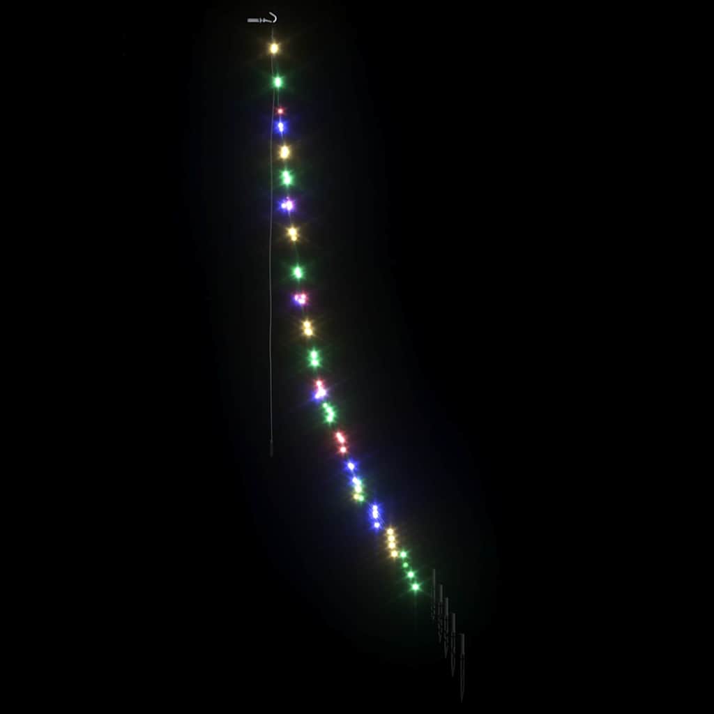 Albero di Natale LED con picchetti per il terreno 182 cm | homemem39