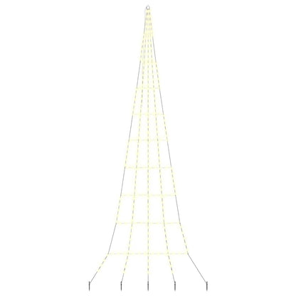 Albero di Natale LED con picchetti per il terreno 511 cm