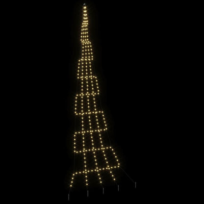 Albero di Natale LED con picchetti per il terreno 511 cm | homemem39