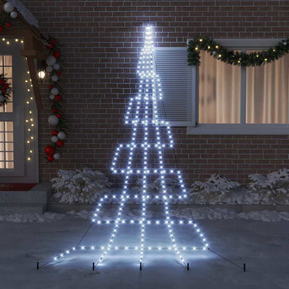Albero di Natale LED con picchetti per il terreno 511 cm