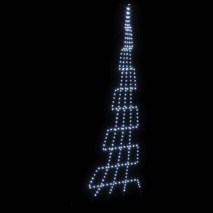 Albero di Natale LED con picchetti per il terreno 511 cm | homemem39