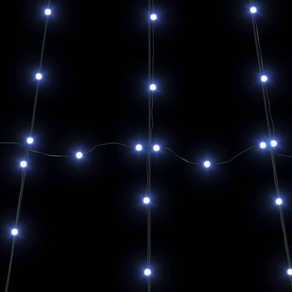 Albero di Natale LED con picchetti per il terreno Blu 511 cm