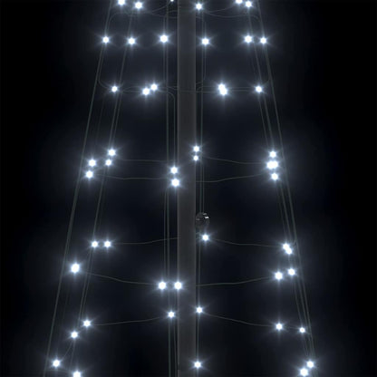 Albero di Natale LED con picchetti per il terreno 250 cm Ferro | homemem39