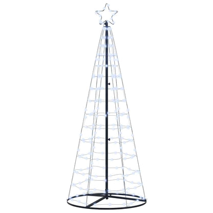 Albero di Natale LED con 390 LED Bianco freddo 250 cm Ferro