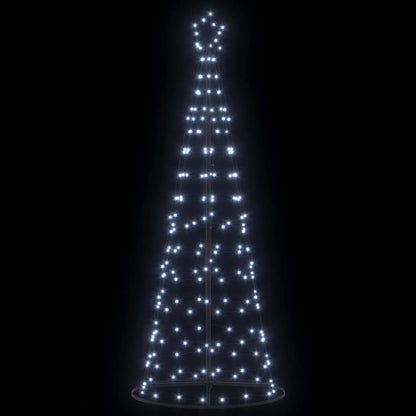 Albero di Natale LED con 390 LED Bianco freddo 250 cm Ferro