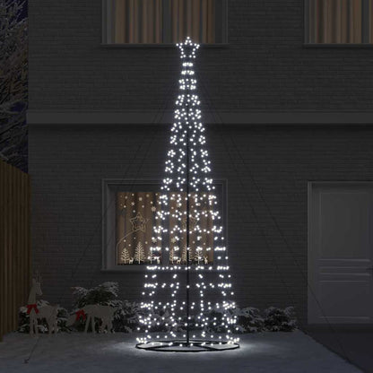 Albero di Natale LED con 800 LED Bianco freddo 400 cm Ferro